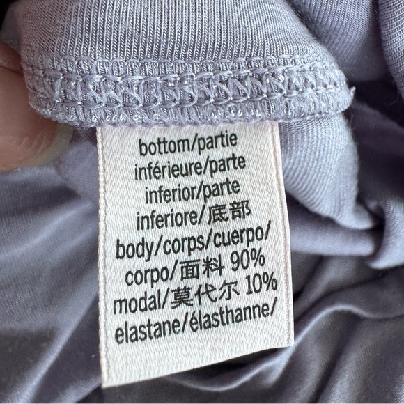 VICTORIA'S SECRET SoSoft Modal Ribbed Tank & Pants Set - Lilac - Picture 3 of 8